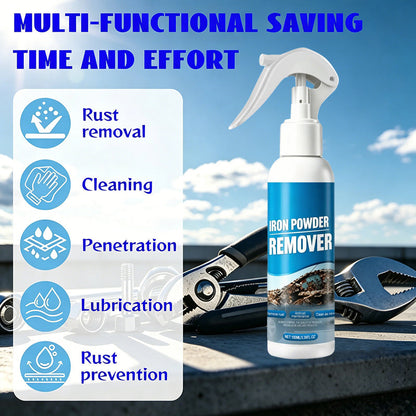 ✨ Automotive Rust Remover Spray – Iron & Rust Cleaner for Wheels, Rims & Metal Surfaces