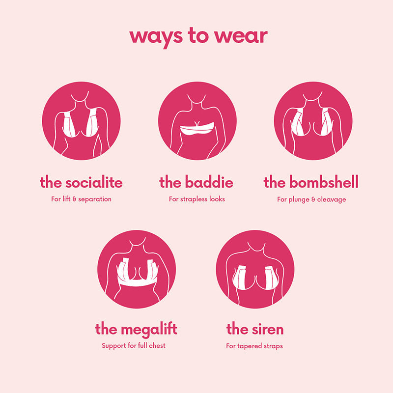 Seamless Lift & Shape Boob Tape — Invisible Support, All-Day Confidence