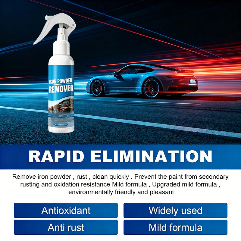 ✨ Automotive Rust Remover Spray – Iron & Rust Cleaner for Wheels, Rims & Metal Surfaces