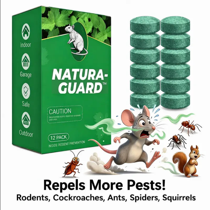 🐀 50% OFF NOW!⚡🟢Natural Peppermint Rodent Repellent Tablets