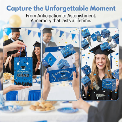2026 Graduation Surprise Pop-Up Gift Box - Creative Folding Bounce  Envelope Box