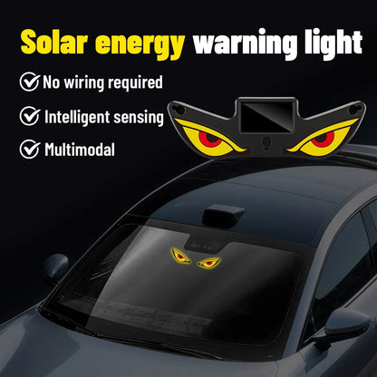 Solar Demon Eye LED Car Window Light