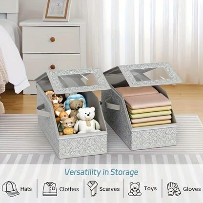 💖Hot 48% OFF🌹🧢 Stackable Hat Storage Boxes for Baseball Caps