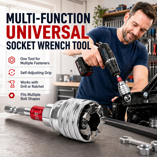 🚗HOT SALE🔥 Multi-Function Universal Socket Wrench Tool
