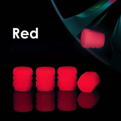 💥💥Fluorescent Tire Valve Caps - Make Night Cycling More Cool😎