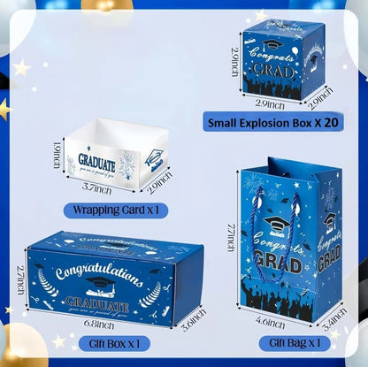 2026 Graduation Surprise Pop-Up Gift Box - Creative Folding Bounce  Envelope Box