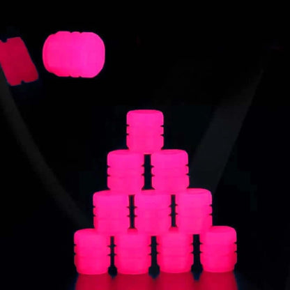💥💥Fluorescent Tire Valve Caps - Make Night Cycling More Cool😎