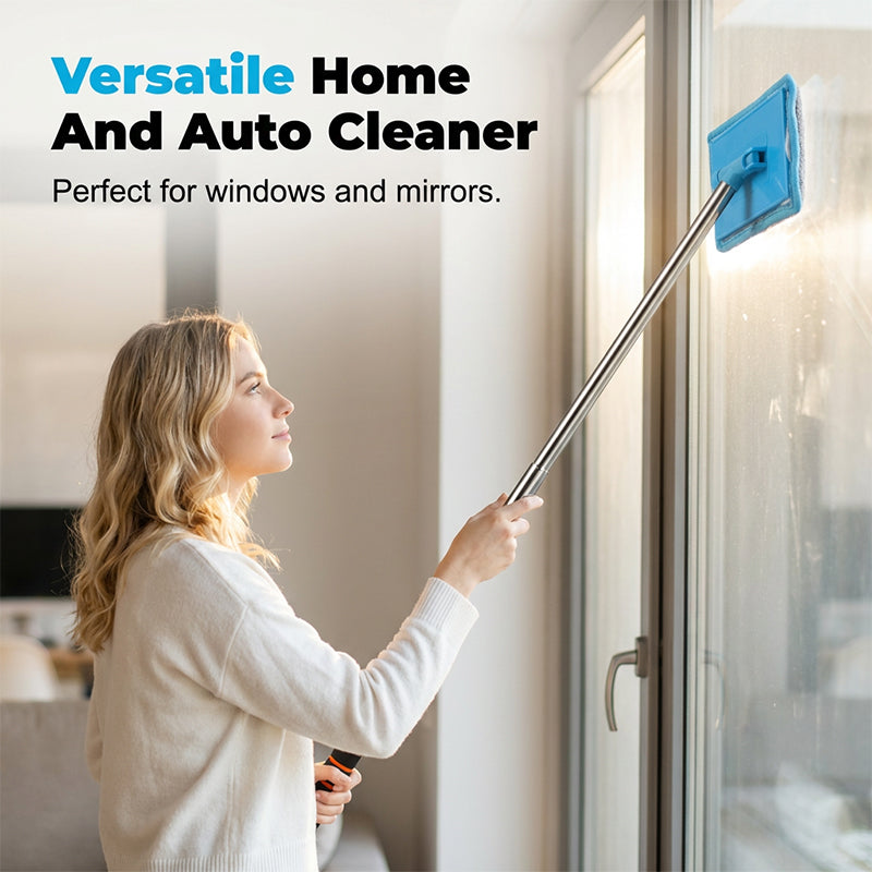 Retractable Microfiber Car Windshield Cleaner Tool