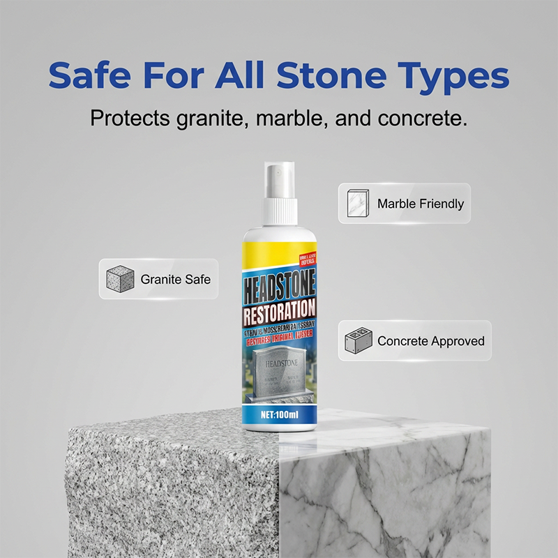 🪦Headstone Cleaning & Restoration Spray – Remove Stains Instantly