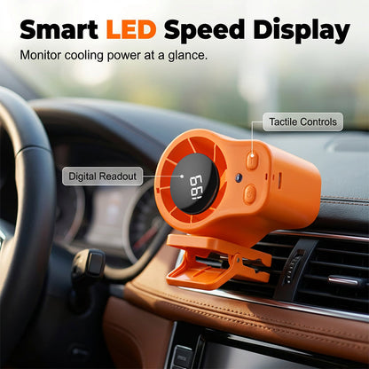💨❄️Hands-Free Personal Cooling Fan with LED Display
