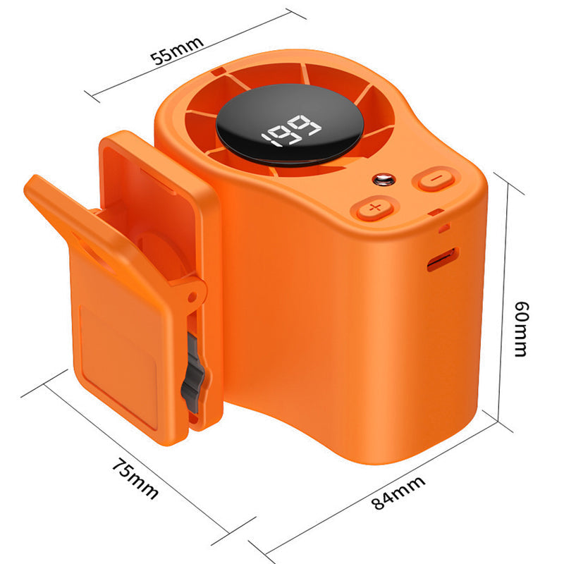 💨❄️Hands-Free Personal Cooling Fan with LED Display