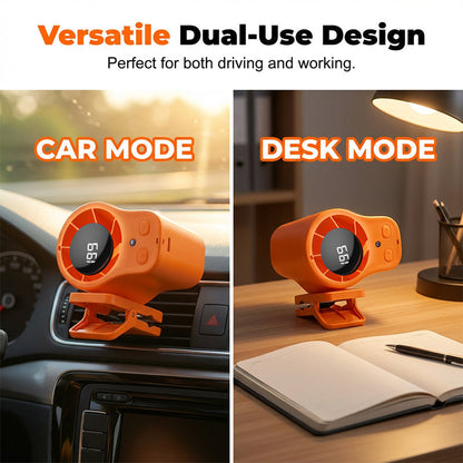 💨❄️Hands-Free Personal Cooling Fan with LED Display